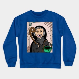 Funny Dwarf Garden Gnome Crewneck Sweatshirt